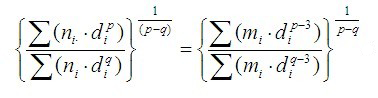 以個數(shù)為基準和以質(zhì)量為基準的平均粒徑計算公式